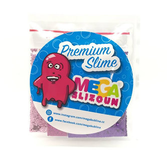 Megaslizoun sada třpytek – 3 druhy Růžová sada třpytek