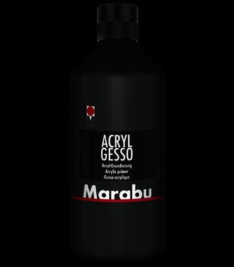 Marabu Acryl Gesso - černé 500 ml