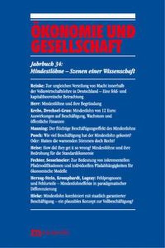 Mindestlöhne - Szenen einer Wissenschaft