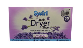 Swirl Spring Lavender - ubrousky do sušičky 35ks