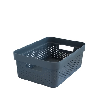 Košík INFINITY 11L/35,5x13,5x26,5cm šedý