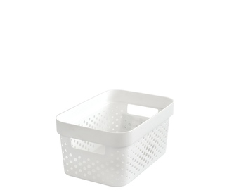 Košík INFINITY 4,5L/26x12x17,5cm bílá
