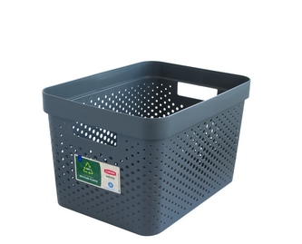 Košík INFINITY 17L/35,5x21,5x26cm šedý