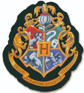 Polštář Harry Potter: Hogwarts (Bradavice) (38 x 28 cm)