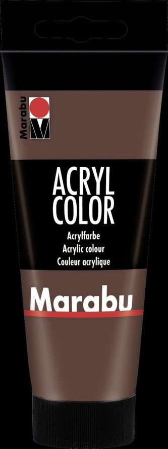 Marabu Acryl Color akrylová barva - středně hnědá 100 ml