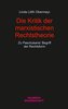 Die Kritik der marxistischen Rechtstheorie