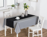 Ubrus - běhoun na stůl MIGOT černá/stříbrná 40x140 cm Mybesthome