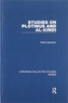 Studies on Plotinus and al-Kindi