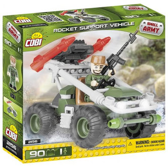 Stavebnice COBI 2156 Small Army Podpůrné raketové vozidlo/90 kostek+1 figurka