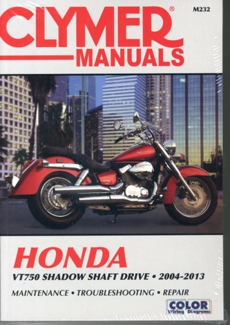 Clymer Honda VT750 Shaft Drive