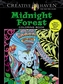 Creative Haven Midnight Forest Coloring Book