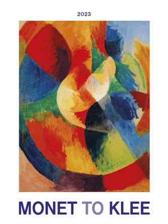 Kalendář 2023 Monet to Klee, nástěnný