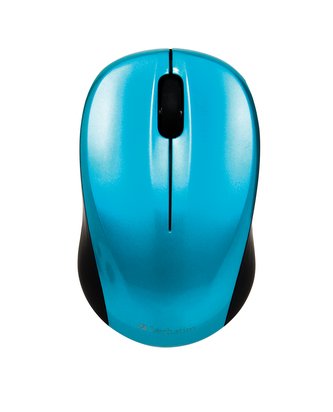 VERBATIM Go Nano Wireless Mouse, karibsky modrá