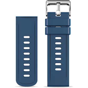 Výměnný pásek pro hodinky ALIGATOR Silikonový 22 mm Modrý