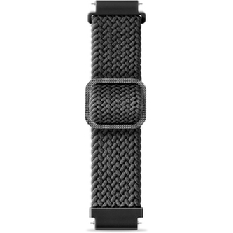 Výměnný pásek pro hodinky ALIGATOR Textilní 22 mm Černý