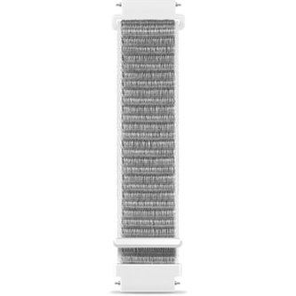 Výměnný pásek pro hodinky ALIGATOR Nylonový 22 mm Bilý