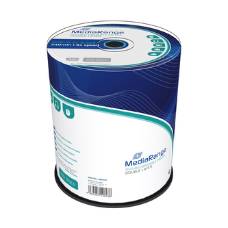 MEDIARANGE DVD+R 8,5GB 8x Dual Layer spindl 100ks