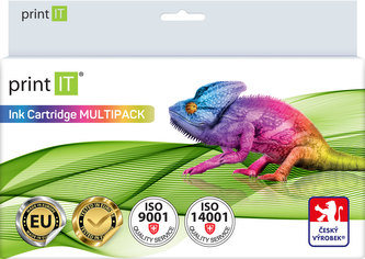 PRINT IT sada T1285 C/M/Y/Bk pro tiskárny Epson