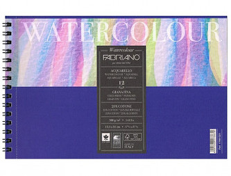Fabriano Watercolour 32x41cm 300g cold pressed, blok pro akvarel