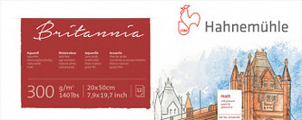 Blok pro akvarel HHM Britania 20x50cm 300g