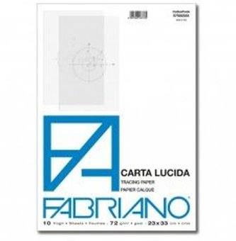 Pauzovací papír Fabriano v bloku A4 72g