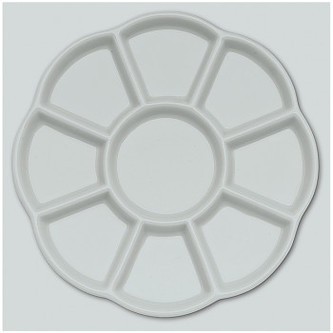Porcelánová paleta – květina velká, 9 důlků