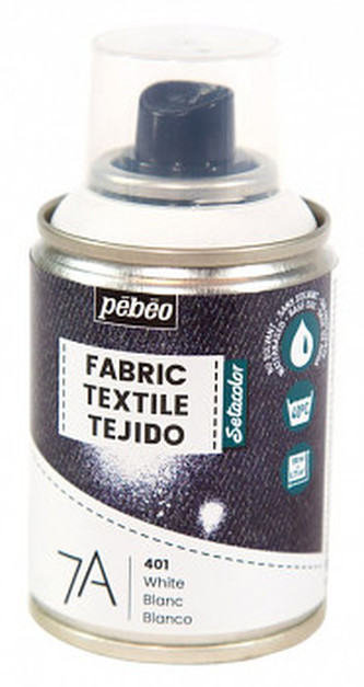 Sprej na textil 7A 100ml – bílý