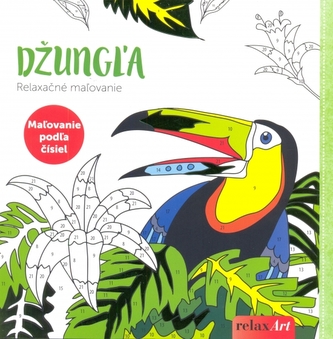 Džungľa - Relaxačné maľovanie