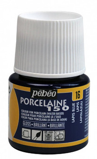 Barva na porcelán Porcelaine 45ml – 16 modrá lapisová