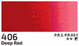 Akrylová barva Rosa 400ml – 406 deep red