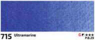 Akvarelová barva Rosa 10ml – 715 ultramarine