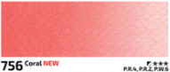 Akvarelová barva Rosa 10ml – 756 coral
