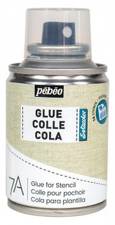 Přemístitelné lepidlo na šablony ve spreji Pébéo 100ml