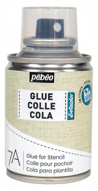 Přemístitelné lepidlo na šablony ve spreji Pébéo 100ml