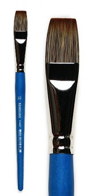 Štětec imitace mangusta 1099F – velikost 18