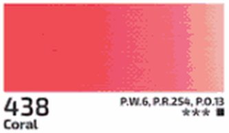 Akrylová barva Rosa 400ml – 438 coral