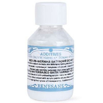 Medium a saténový lak pro akryl Renesans 100ml