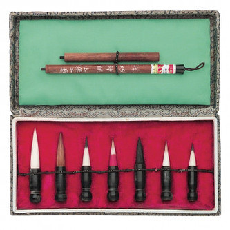 Sada čínský kaligrafický štětěc výměnný 7ks