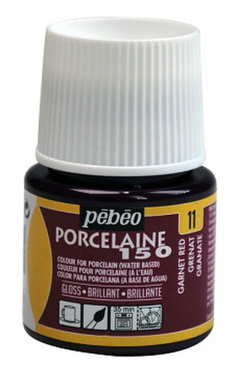 Barva na porcelán Porcelaine 45ml – 11 červená granátová