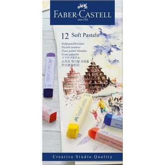 Sada pastelových kříd Faber-Castell 12ks