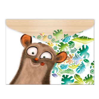 Plastový obal A4 s drukem Hey