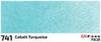 Akvarelová barva Rosa 10ml – 741 cobalt turquoise