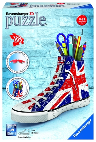 Kecka Union Jack; 3D, 108 dílků