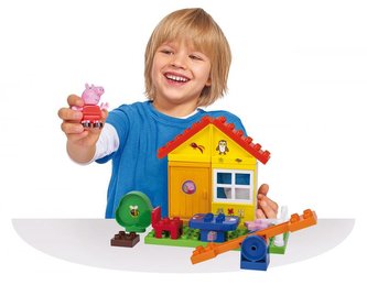 PlayBig BLOXX Peppa Pig zahradní domek