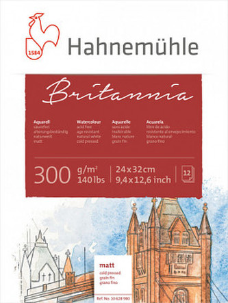 Blok pro akvarel HHM Britania 24x32cm 300g