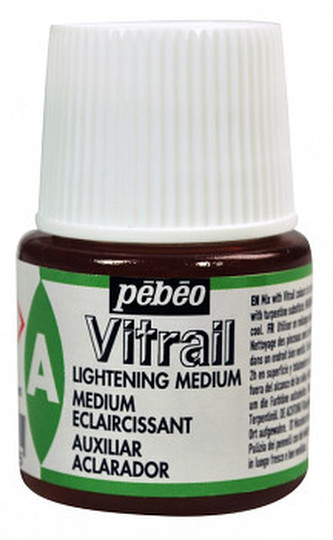 Zesvětlovací medium Vitrail pro barvy na sklo 45ml