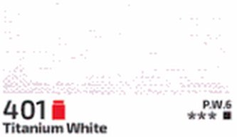 Akrylová barva Rosa 400ml – 401 titanium white