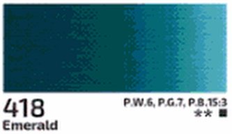 Akrylová barva Rosa 400ml – 418 emerald