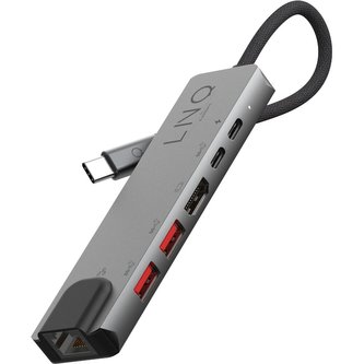 LINQ 6in1 PRO USB-C Multiport Hub