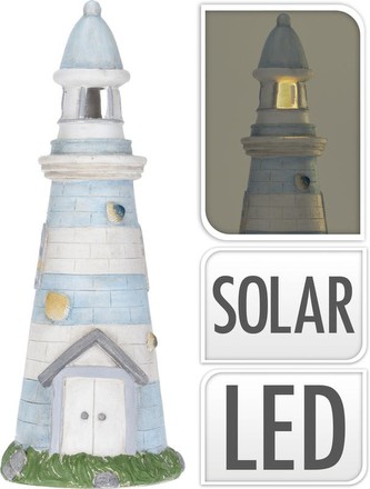 Zahradní dekorace MAJÁK s LED osvětlením 58 cm